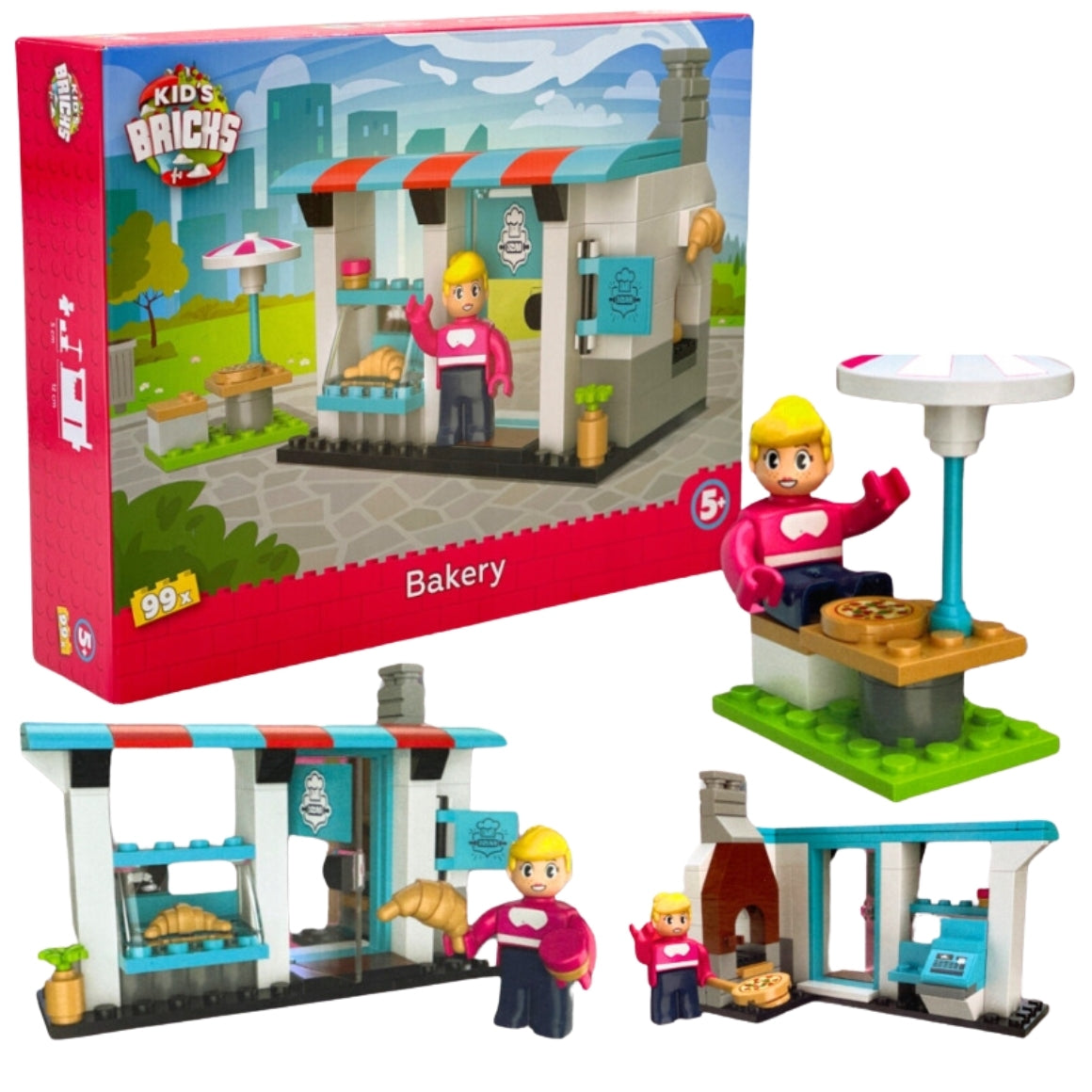Kids Bricks Bausteine Bakery 99-teilig VE6