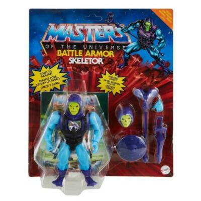 Masters of the Universe GVL77 - Origins Skeletor Deluxe-Actionfigur, ca. 14 cm große Actionfigur, Figuren zum Spielen und Sammeln, Geschenk für 6- bis 10-Jährige und erwachsene Sammler