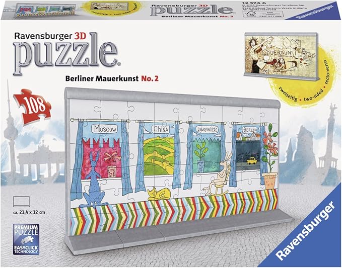 Ravensburger – Berliner Mauerkunst No. 2 (3D Puzzle)