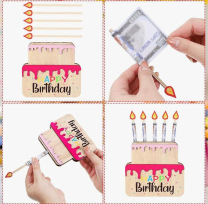 Geldgeschenk zum Geburtstag aus Holz – Happy Birthday