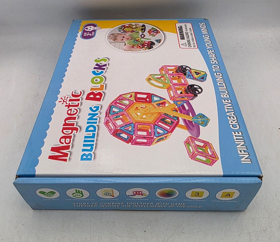 Magnetische Bausteine – 61-teiliges Kreativ-Set
