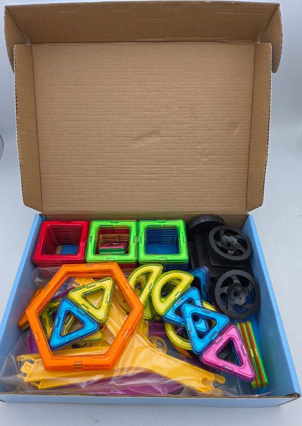 Magnetische Bausteine – 61-teiliges Kreativ-Set