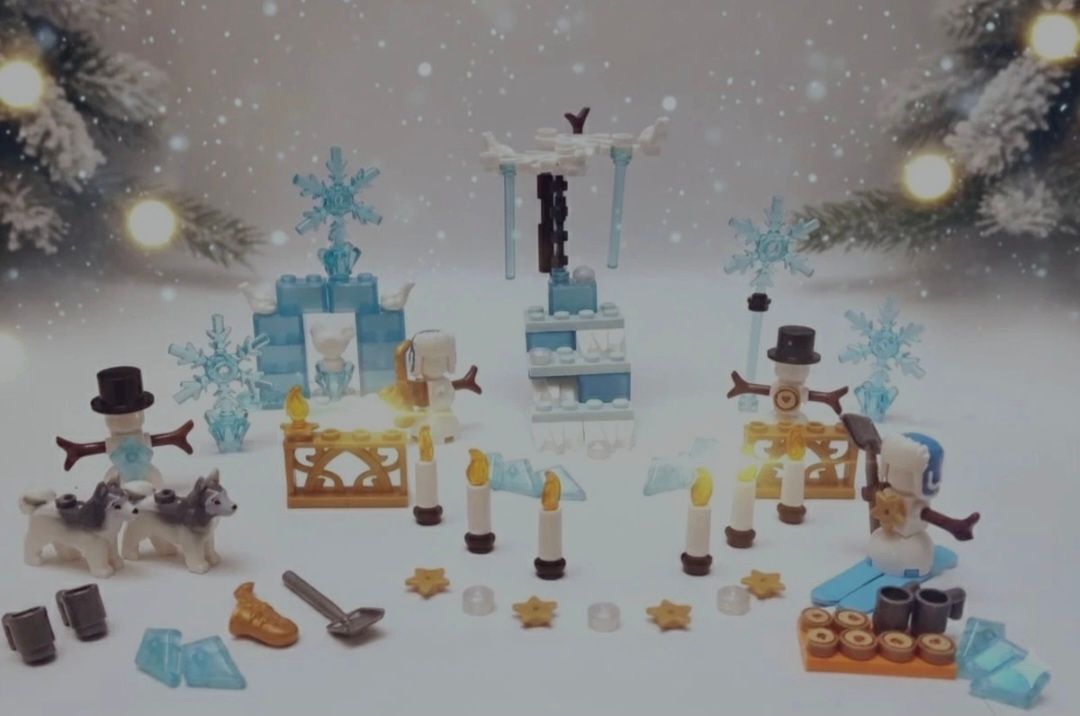 5x LEGO Set  40514 Winter Wonderland VIP Add-On Pack