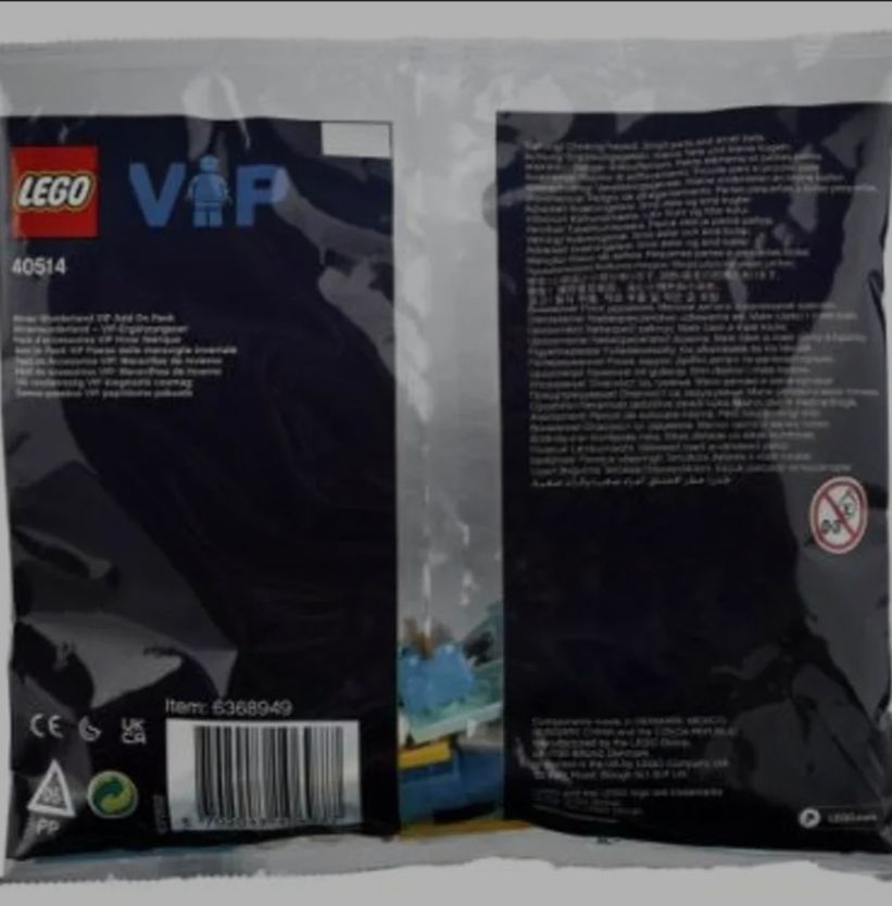 5x LEGO Set  40514 Winter Wonderland VIP Add-On Pack