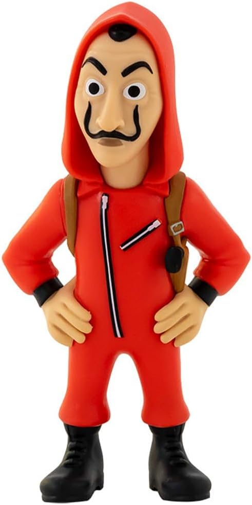 MINIX Collectible Figurines, Money Heist - Berlin W/Mask, 12 cm Sammelfigur, Ab 17+ Jahren, Deutsch