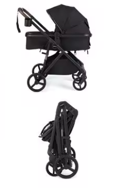 Gromast Gravity faltbarer Baby-Kinderwagen, Tragbarer Reise-Kleinkindbuggy Mit Verstellbarer Rückenlehne & Sonnendach