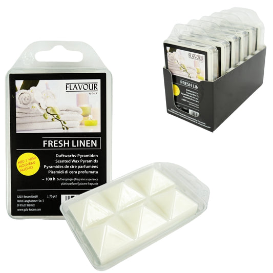 Gala Waxmelts Pyramide Fresh Linen 6 Stück