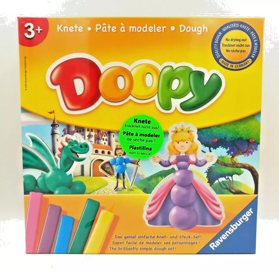 Ravensburger 184224 Kinderknete Doopy Dinosaurs